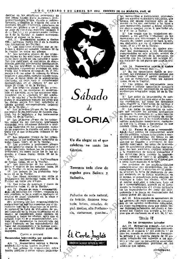 ABC MADRID 09-04-1955 página 40