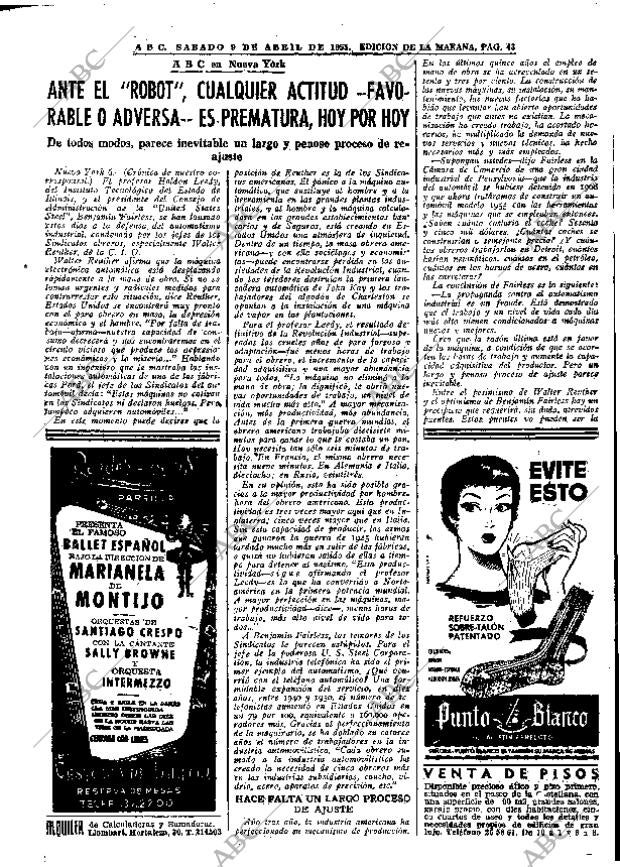 ABC MADRID 09-04-1955 página 43