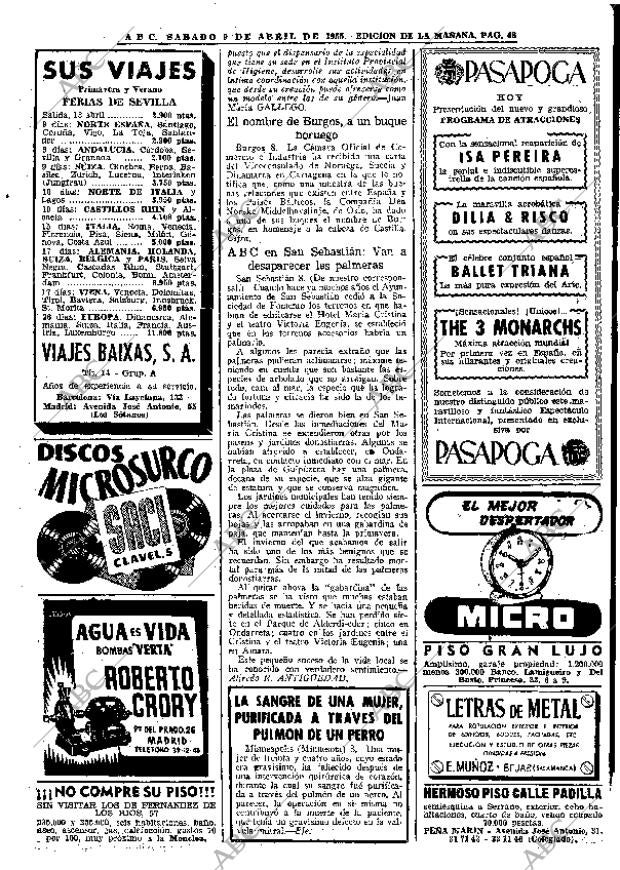 ABC MADRID 09-04-1955 página 48