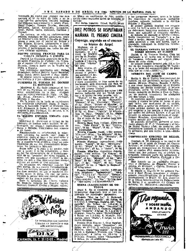 ABC MADRID 09-04-1955 página 55