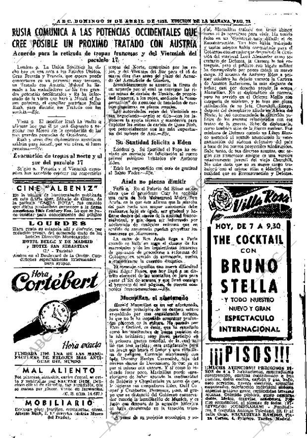 ABC MADRID 10-04-1955 página 28