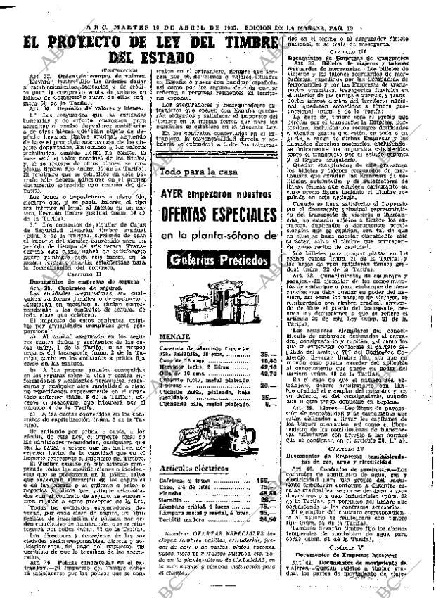 ABC MADRID 12-04-1955 página 19