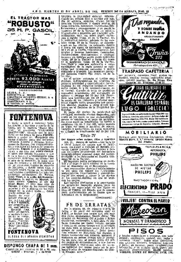 ABC MADRID 12-04-1955 página 22