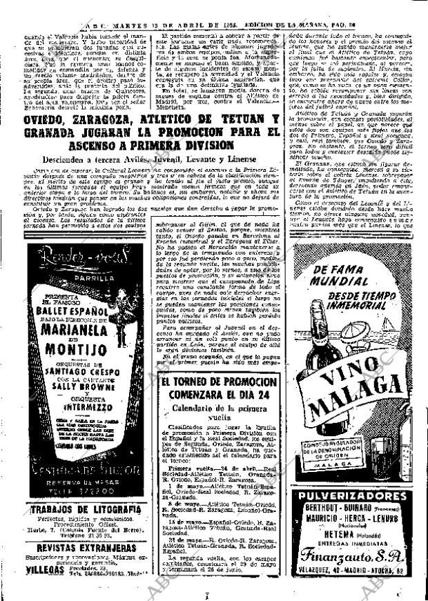 ABC MADRID 12-04-1955 página 30
