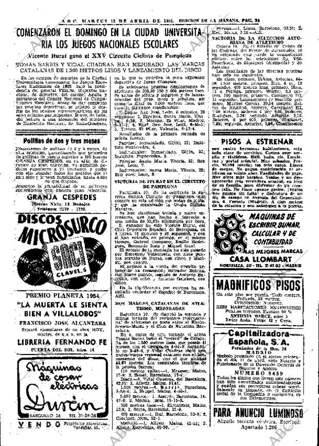 ABC MADRID 12-04-1955 página 34
