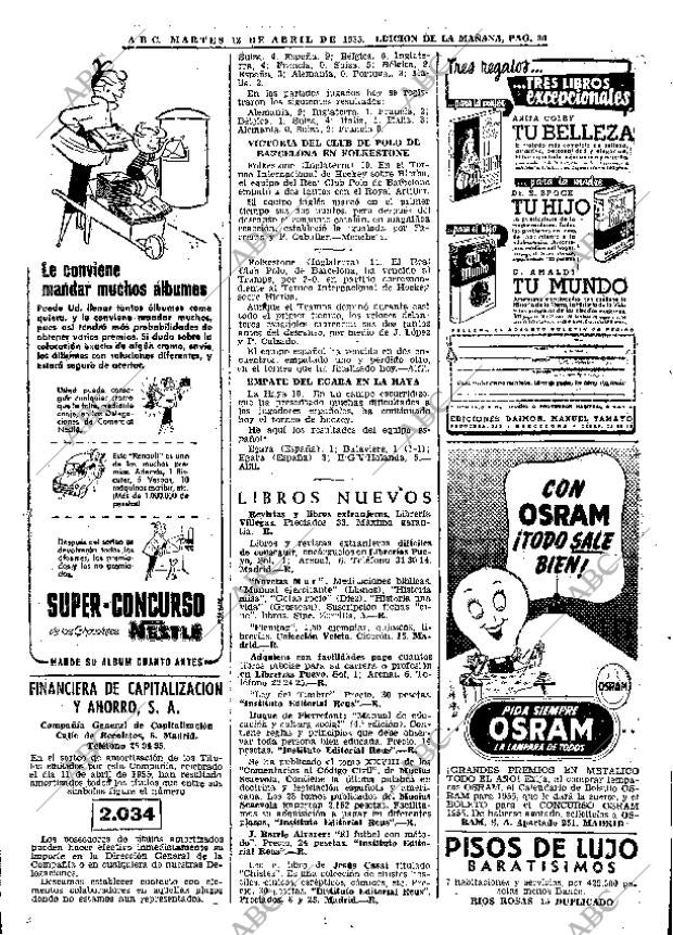 ABC MADRID 12-04-1955 página 36