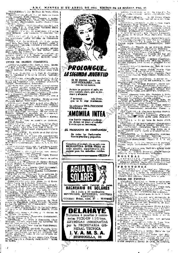 ABC MADRID 12-04-1955 página 42