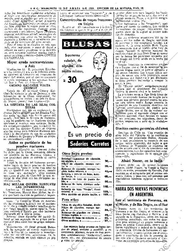 ABC MADRID 13-04-1955 página 28