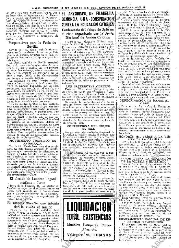 ABC MADRID 13-04-1955 página 36