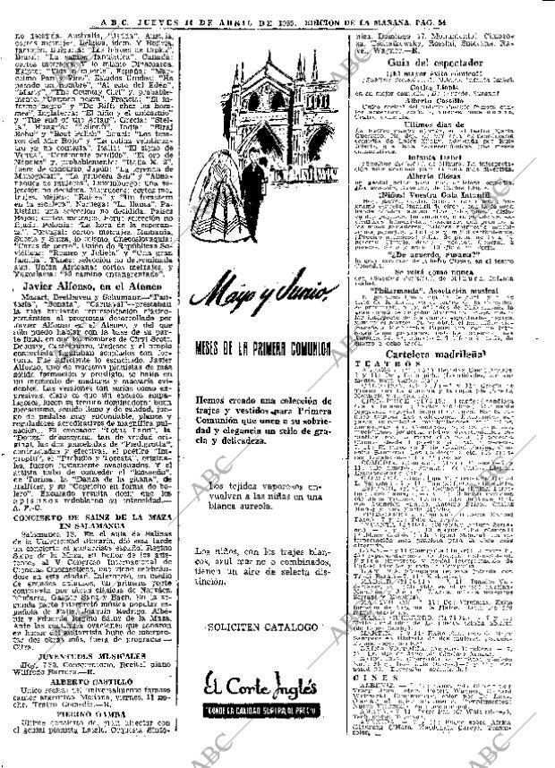 ABC MADRID 14-04-1955 página 54