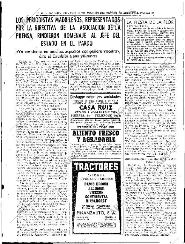 ABC SEVILLA 14-04-1955 página 17