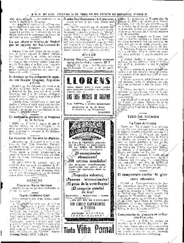 ABC SEVILLA 14-04-1955 página 35
