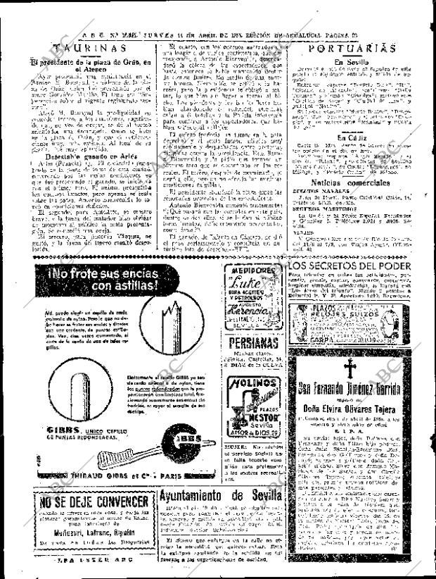 ABC SEVILLA 14-04-1955 página 36