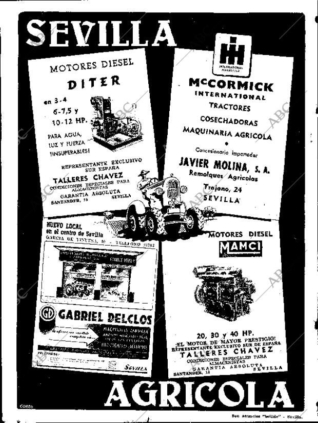 ABC SEVILLA 14-04-1955 página 40
