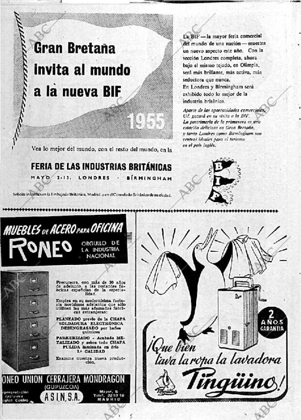 ABC MADRID 15-04-1955 página 16