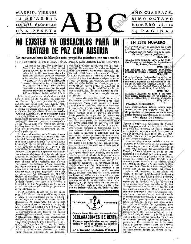 ABC MADRID 15-04-1955 página 31