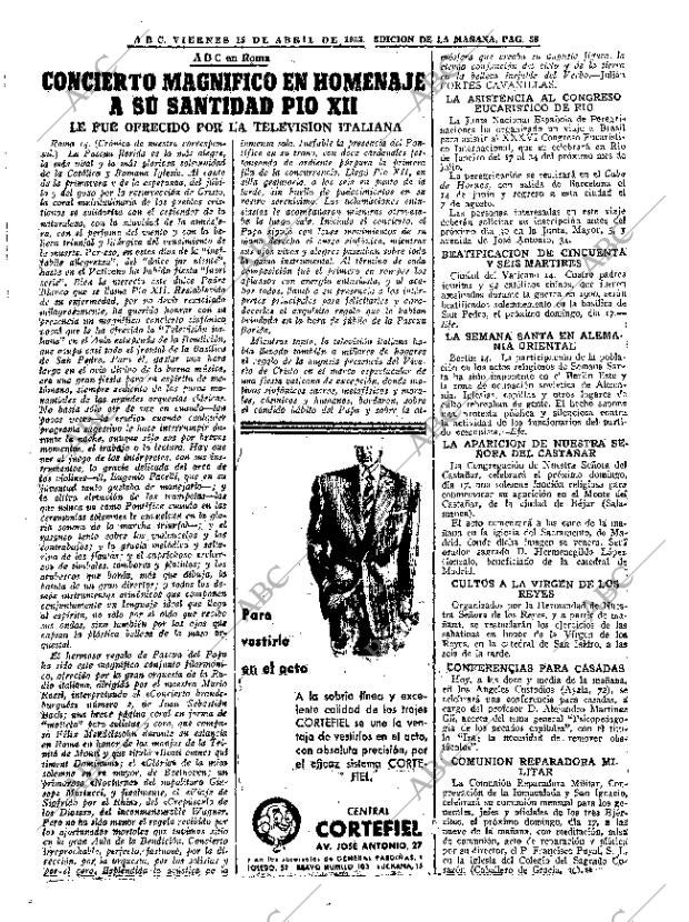 ABC MADRID 15-04-1955 página 38