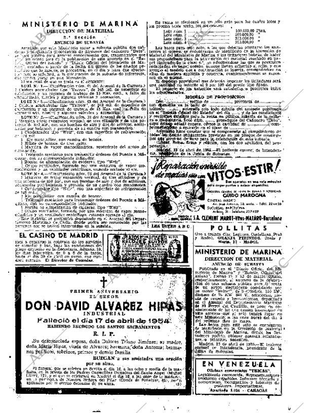 ABC MADRID 15-04-1955 página 63