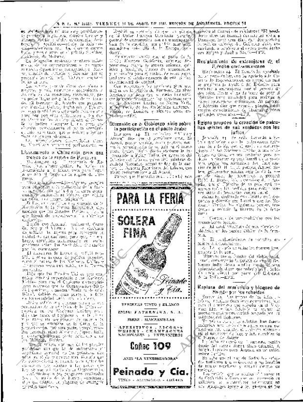 ABC SEVILLA 15-04-1955 página 16
