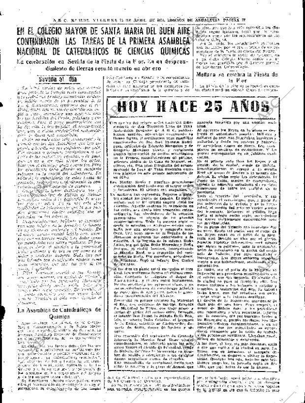 ABC SEVILLA 15-04-1955 página 27