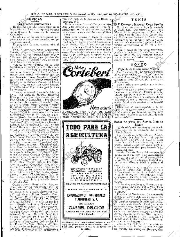 ABC SEVILLA 15-04-1955 página 31