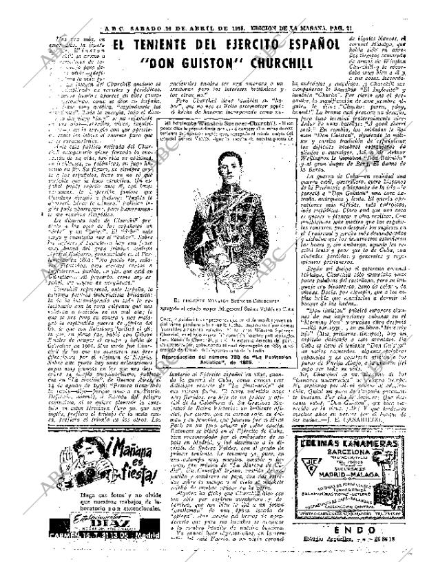 ABC MADRID 16-04-1955 página 21