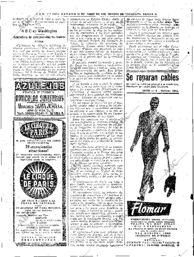 ABC SEVILLA 16-04-1955 página 16