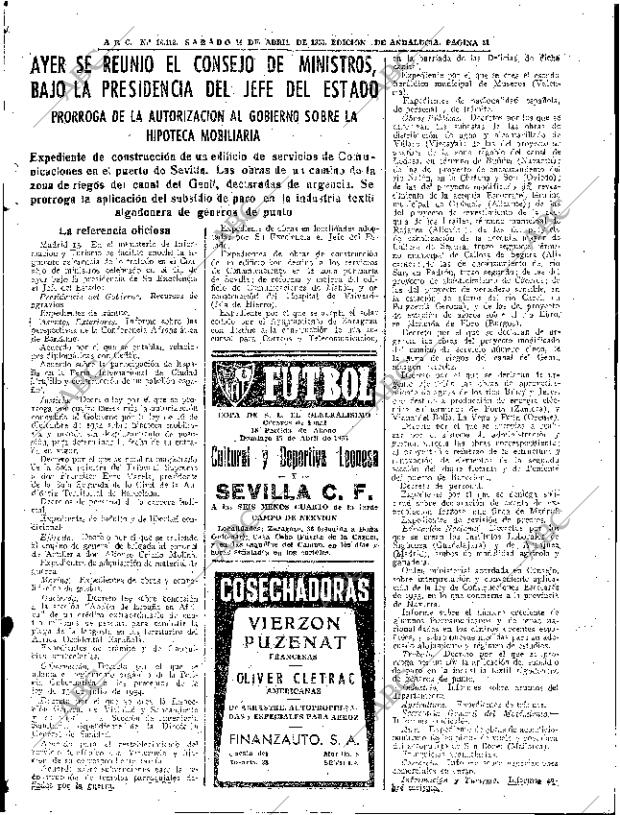 ABC SEVILLA 16-04-1955 página 21