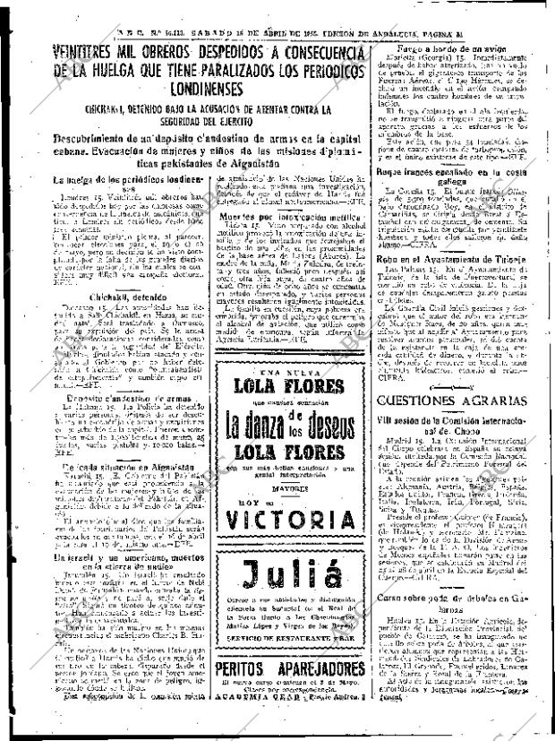 ABC SEVILLA 16-04-1955 página 31