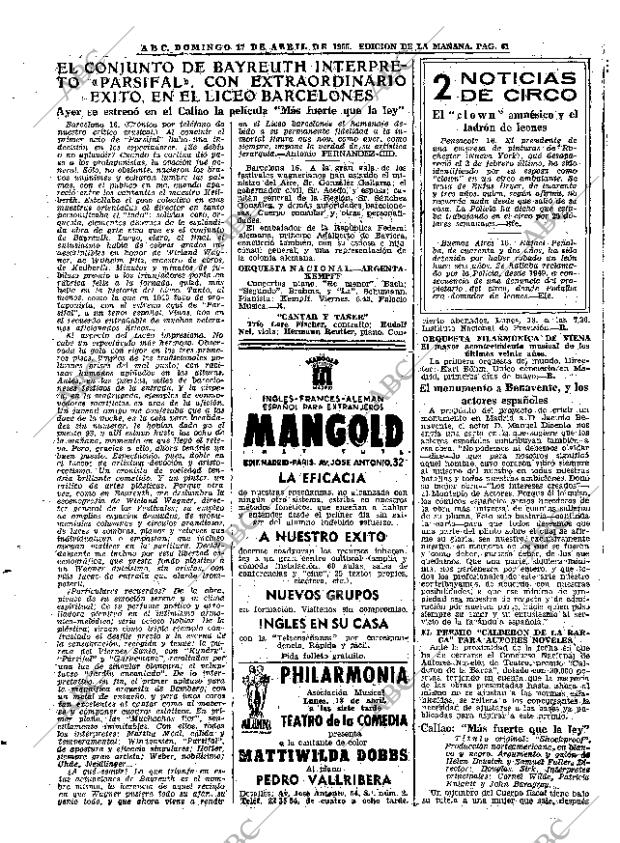 ABC MADRID 17-04-1955 página 61
