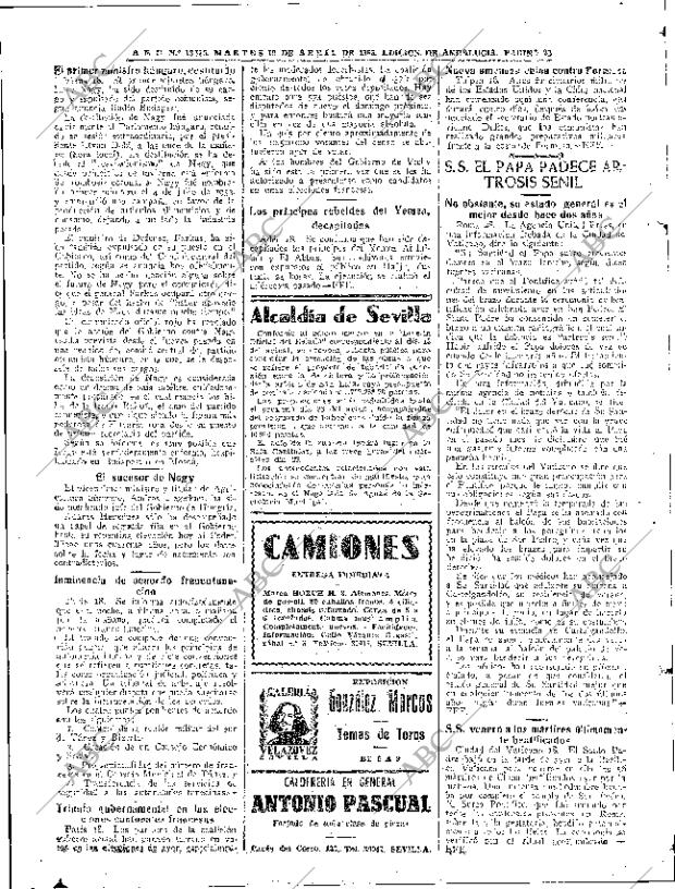 ABC SEVILLA 19-04-1955 página 22