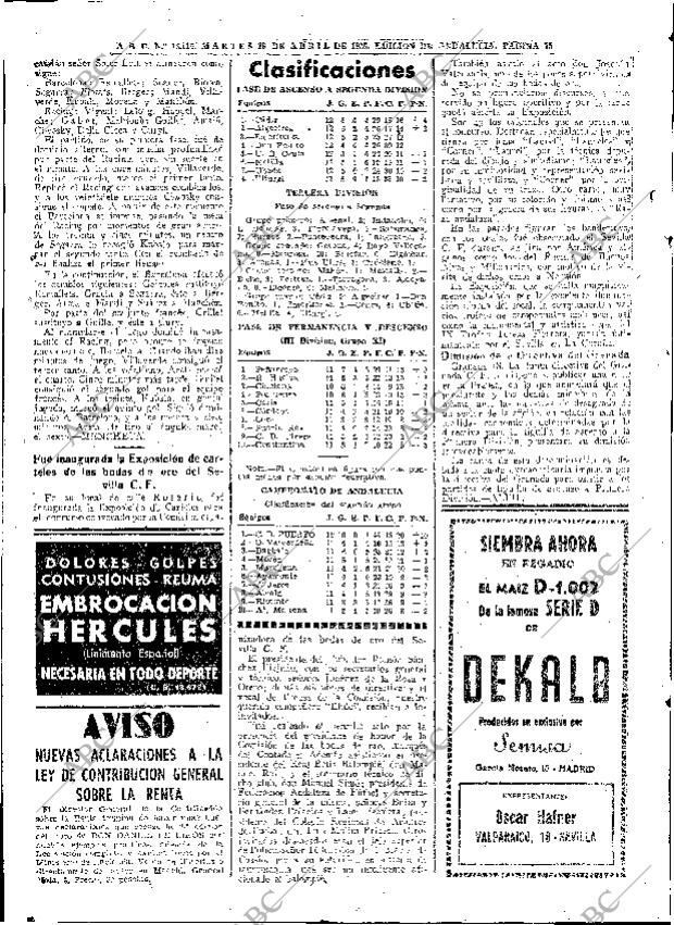 ABC SEVILLA 19-04-1955 página 38