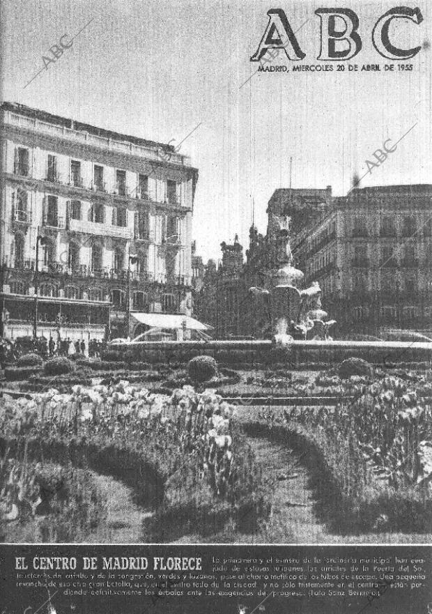 ABC MADRID 20-04-1955 página 1