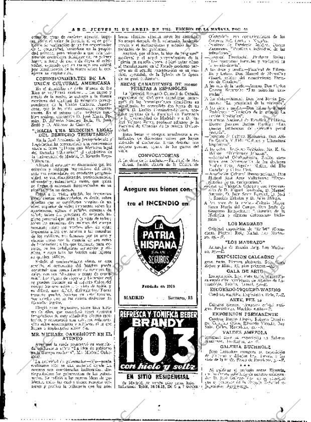 ABC MADRID 21-04-1955 página 44