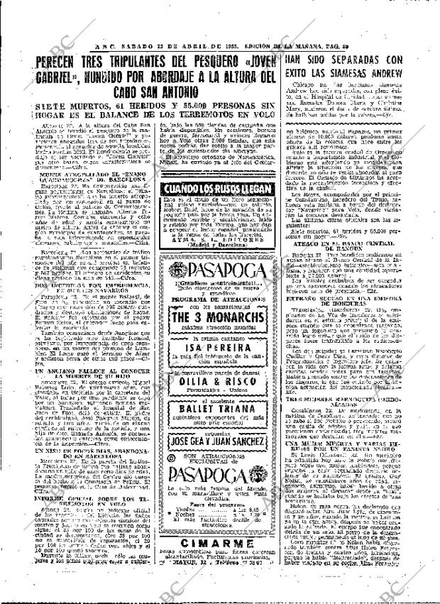 ABC MADRID 23-04-1955 página 39