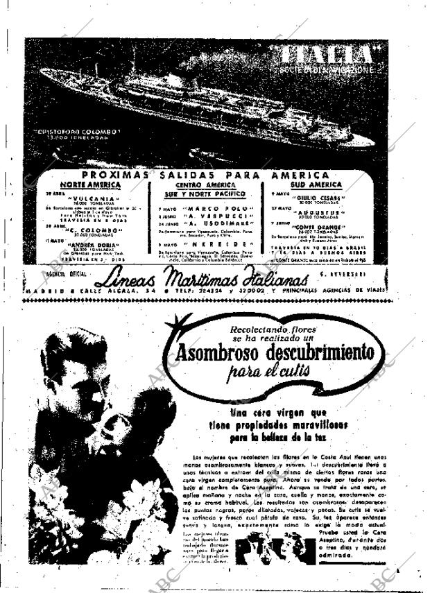 ABC MADRID 26-04-1955 página 25