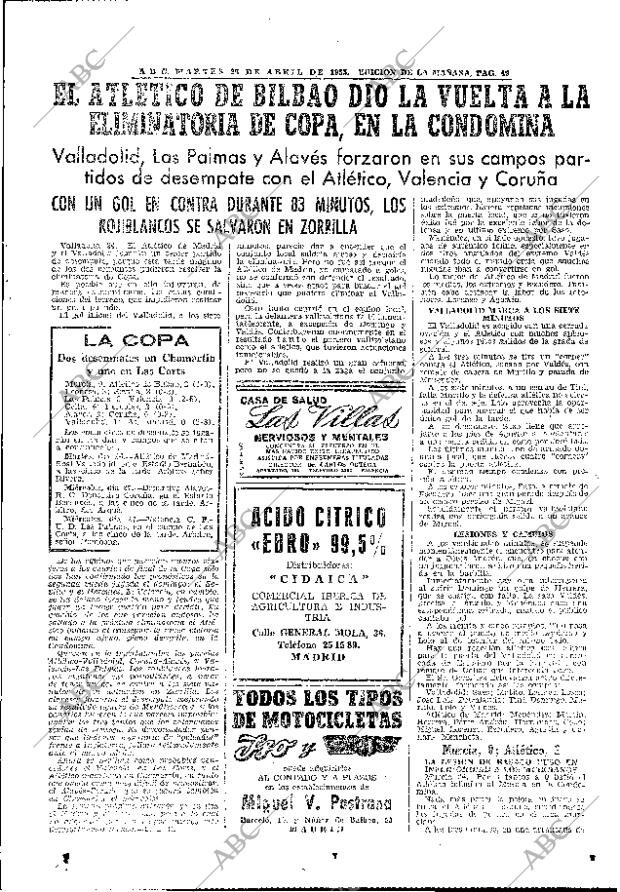 ABC MADRID 26-04-1955 página 49