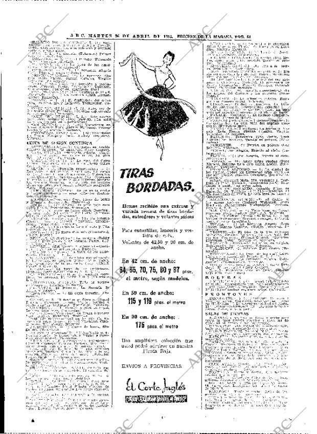 ABC MADRID 26-04-1955 página 61