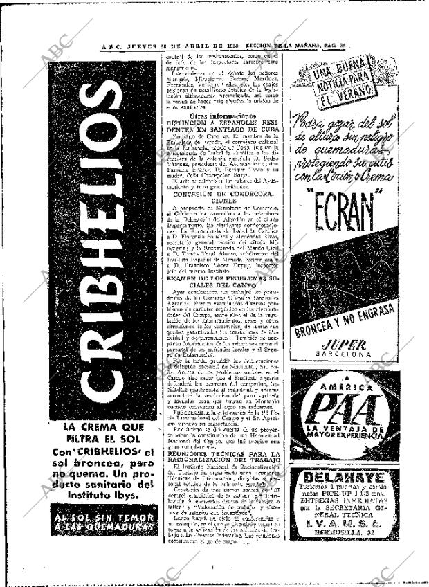ABC MADRID 28-04-1955 página 28