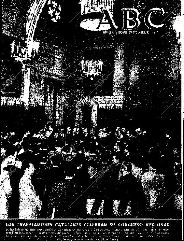 ABC SEVILLA 29-04-1955 página 1