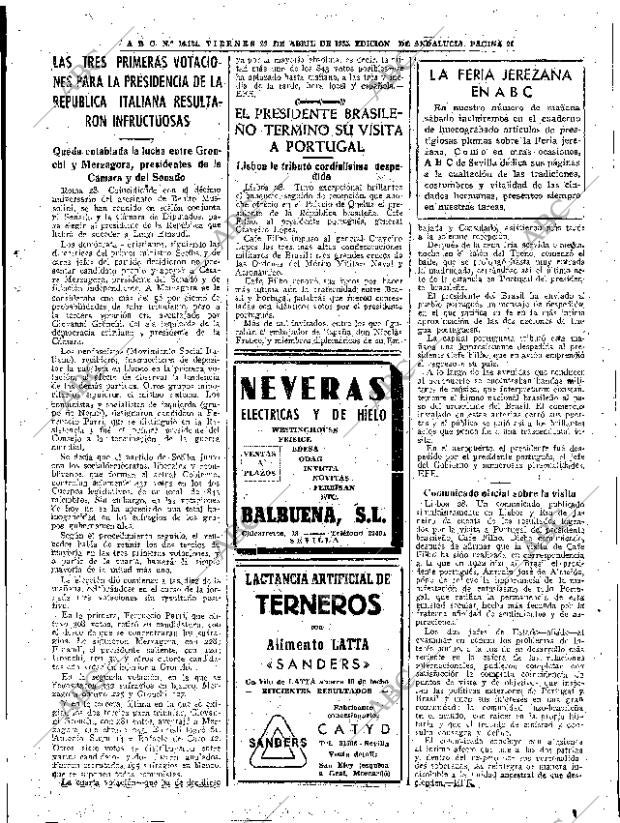 ABC SEVILLA 29-04-1955 página 21