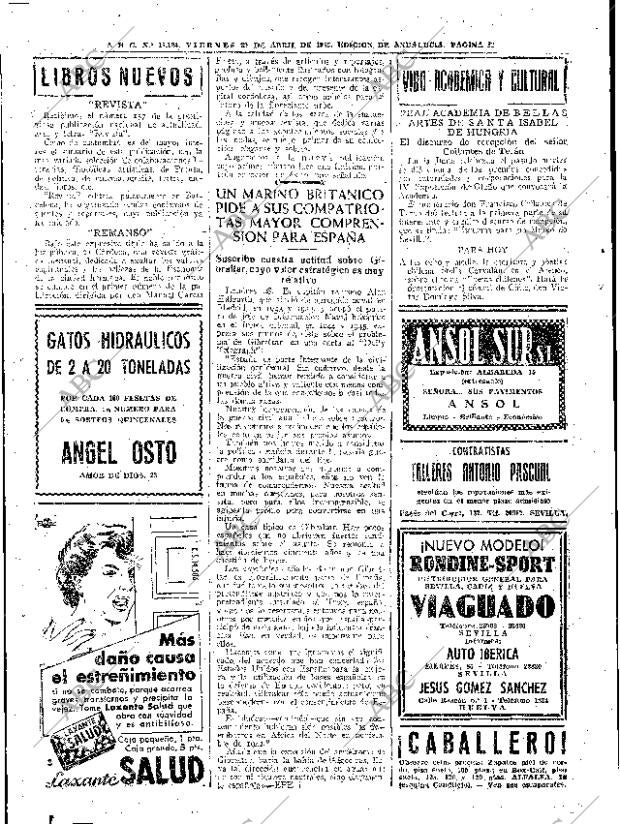 ABC SEVILLA 29-04-1955 página 22