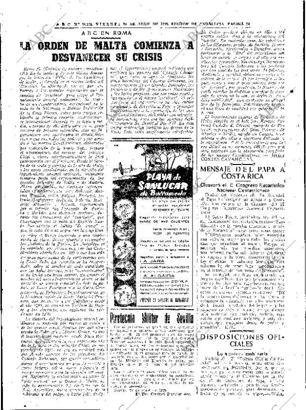 ABC SEVILLA 29-04-1955 página 24