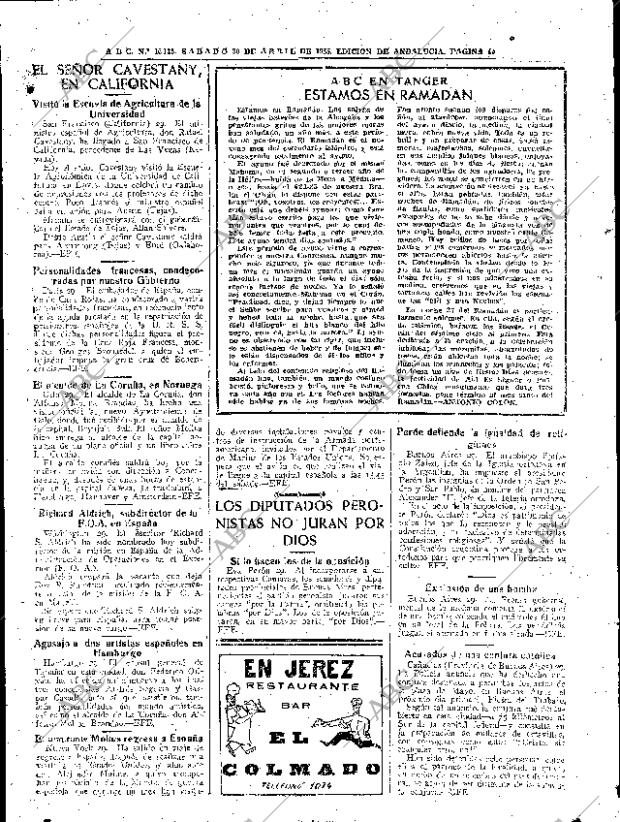 ABC SEVILLA 30-04-1955 página 40