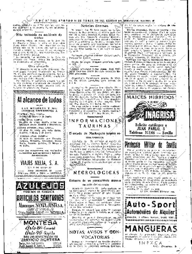 ABC SEVILLA 30-04-1955 página 46