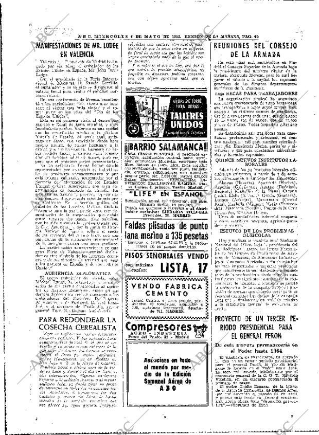 ABC MADRID 04-05-1955 página 40