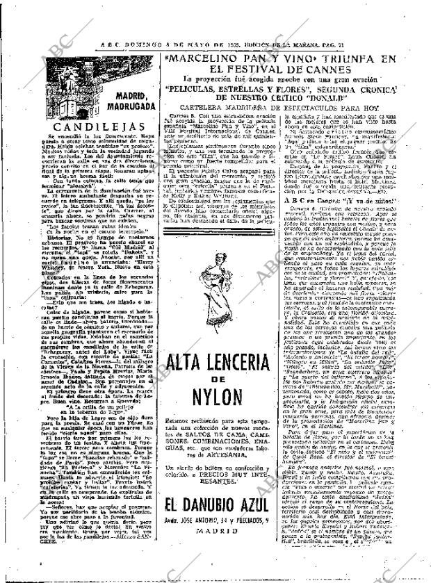 ABC MADRID 08-05-1955 página 69