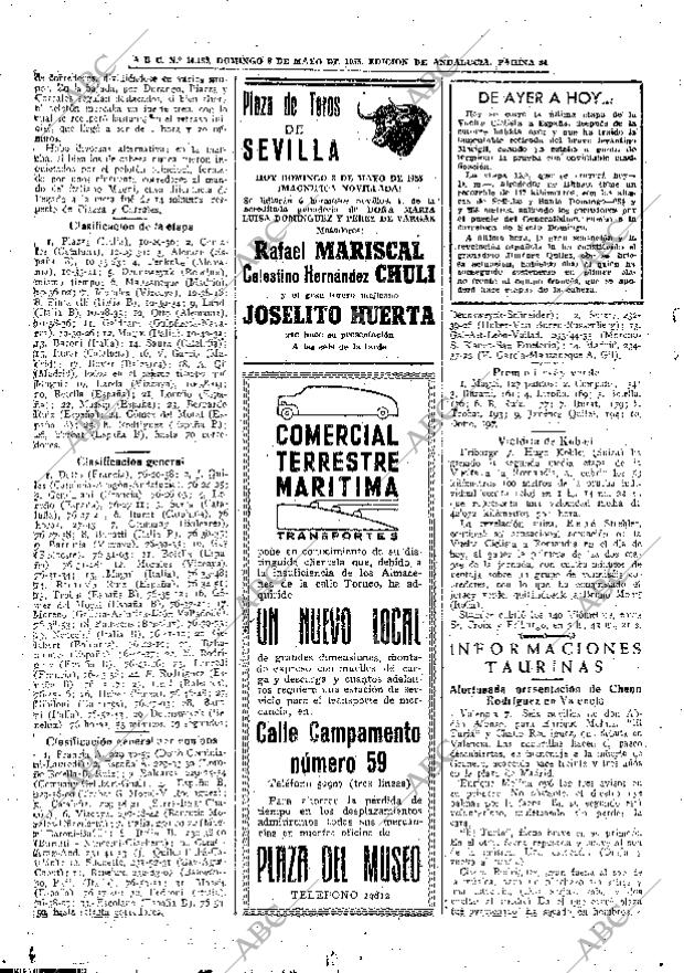 ABC SEVILLA 08-05-1955 página 34