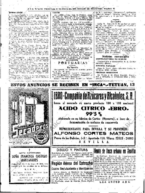 ABC SEVILLA 11-05-1955 página 35