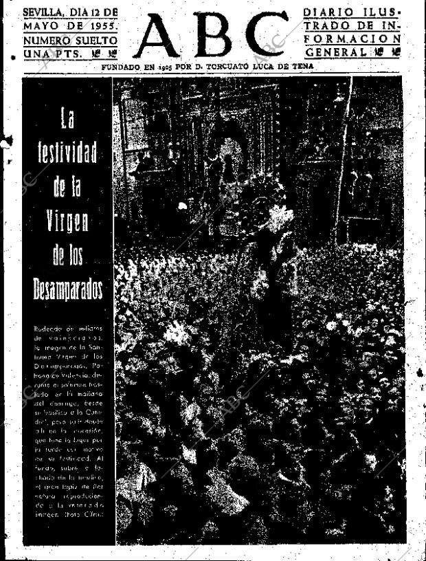 ABC SEVILLA 12-05-1955 página 1